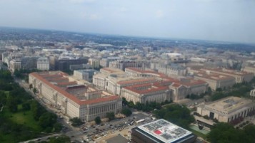 This is from the top of the Washington Monument